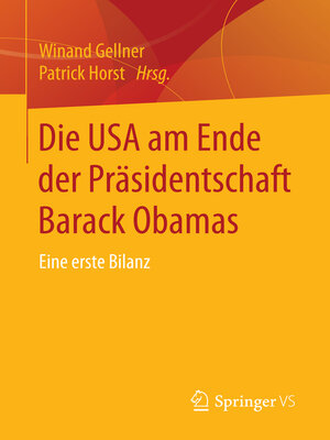 cover image of Die USA am Ende der Präsidentschaft Barack Obamas